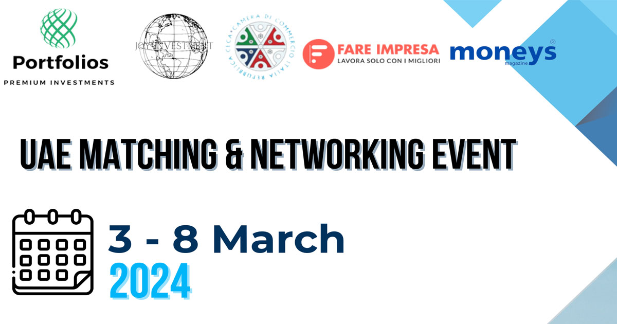 Business Matching & Networking Mission To United Arab Emirates - 3-8 Mars, Dubai